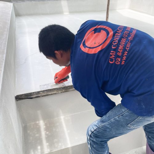 Installation Beadcrete