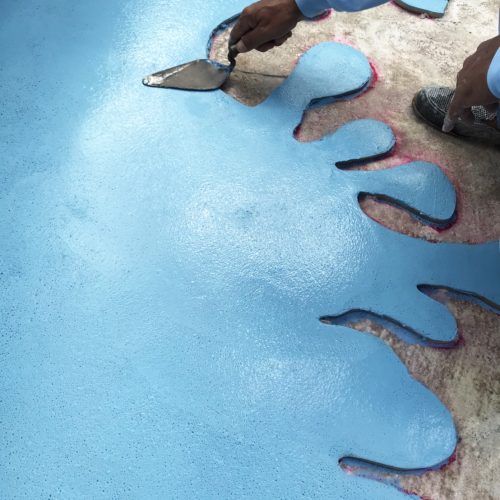 Installation Beadcrete