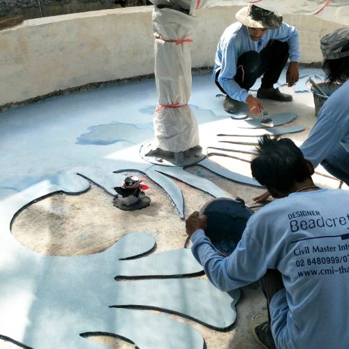 Installation Beadcrete
