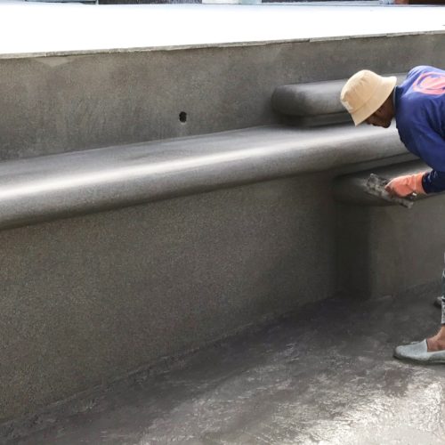 Installation Beadcrete