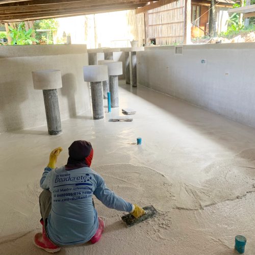 Installation Beadcrete