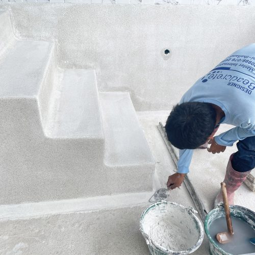Installation Beadcrete
