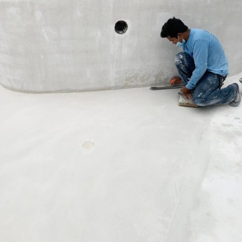 Installation Beadcrete