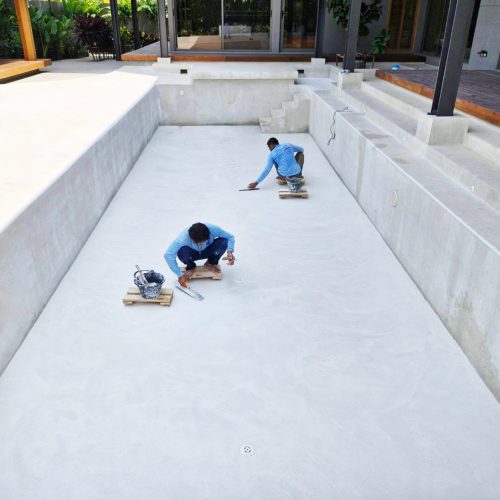 Installation Beadcrete