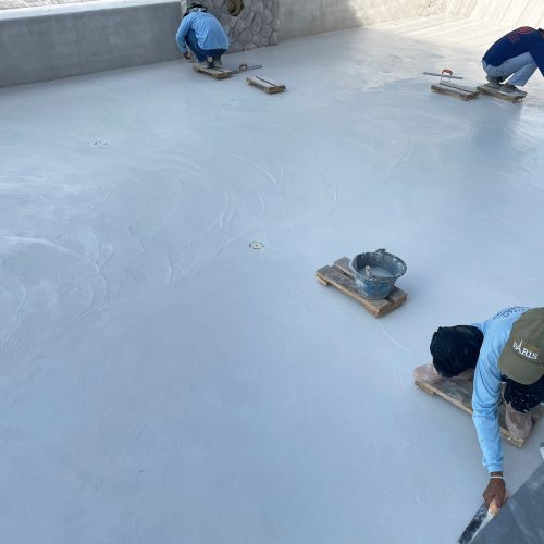 Installation Beadcrete