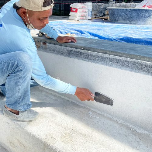 Installation Beadcrete