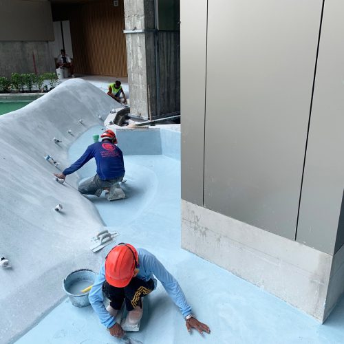 Installation Beadcrete
